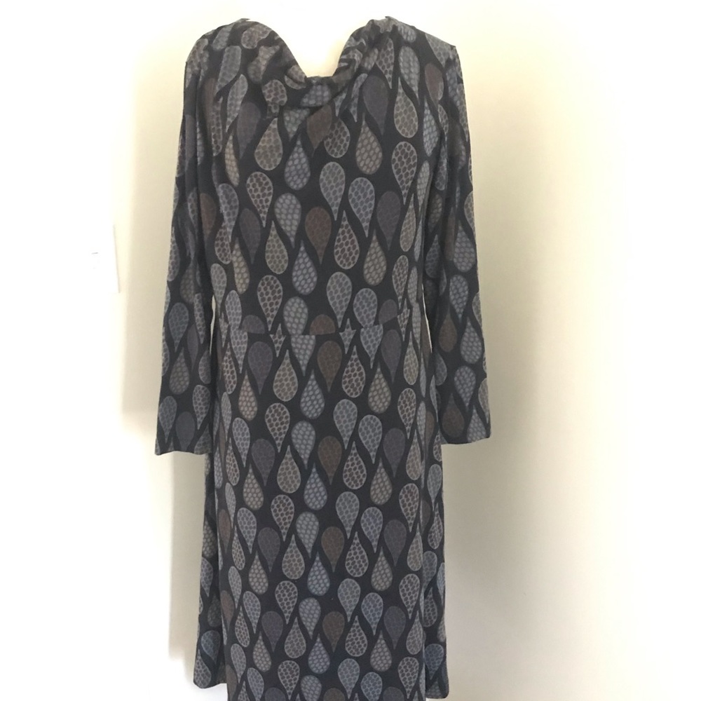 Gudrun Sjoden L. Gorgeous soft dress in teardrop pattern